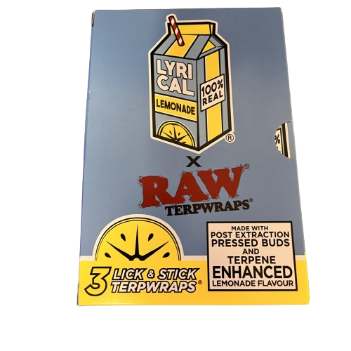 RAW x Lyrical Lick & Stick TerpWraps-RAW-Full Box (12pk)-NYC Glass