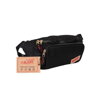 RAW x Rolling Papers Sling Bag with Removable Storage Pouch-RAW-NYC Glass