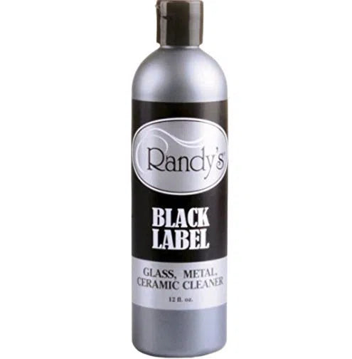 Randy's Black Label Glass Cleaner 12oz Bottle-Glass Cleaner & Tools-Randy's-NYC Glass