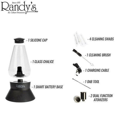 Randy's Loov Tabletop Vaporizer-Randy's-Black-NYC Glass