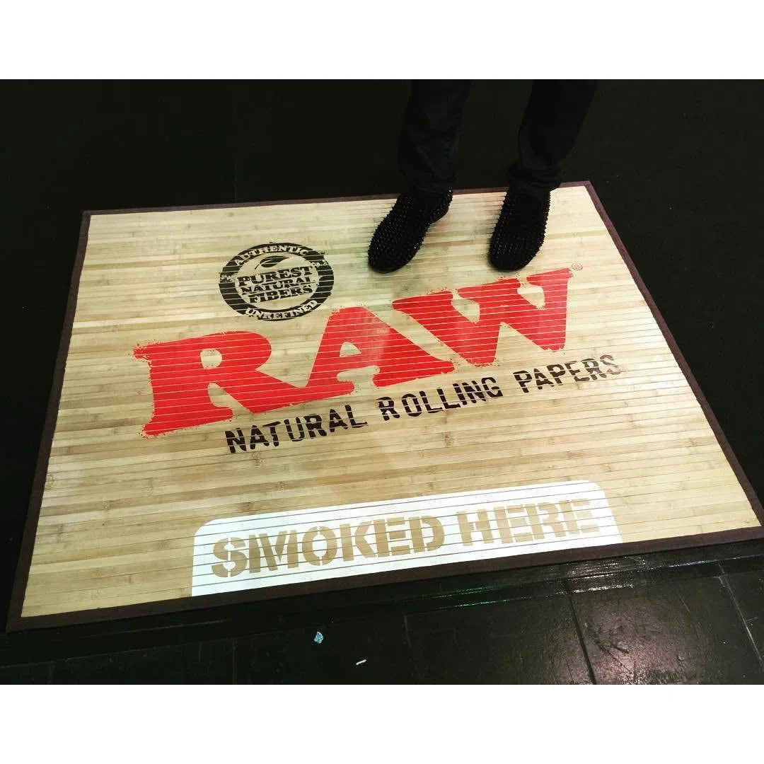 Raw Bamboo Door Mat-RAW-Small-NYC Glass