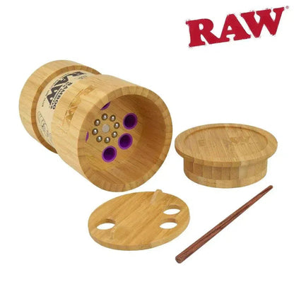 Raw Bamboo Six Shooter Variable Quantity Cone Filler - King Size-RAW-NYC Glass