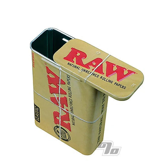 Raw Metal Tin - Slide Top-RAW-NYC Glass