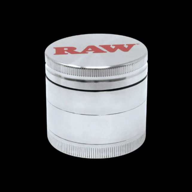 Raw Stainless Steel 4-Piece Shredder Grinder-RAW-NYC Glass