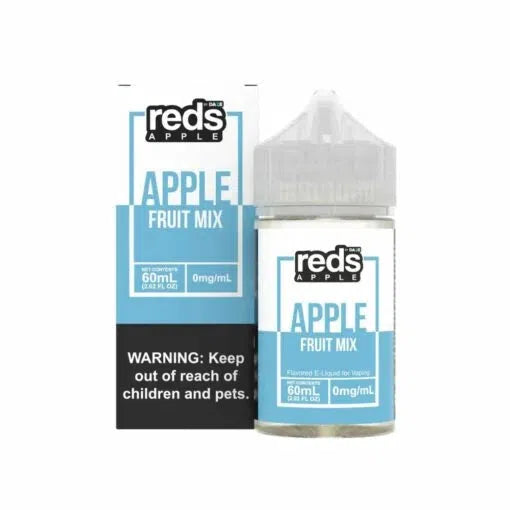 Reds Apple by 7 Daze Freebase E-Juice 100mL-Reds Apple by 7 Daze-Fruit Mix-0mg-NYC GLASS 718