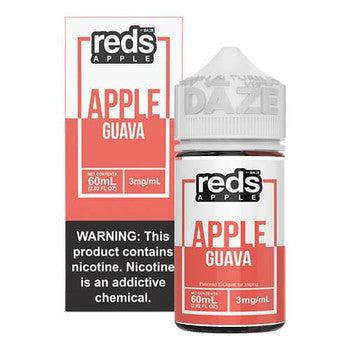 Reds Apple by 7 Daze Freebase E-Juice 100mL-Reds Apple by 7 Daze-Guava-0mg-NYC GLASS 718