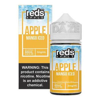 Reds Apple by 7 Daze Freebase E-Juice 100mL-Reds Apple by 7 Daze-Iced Mango-0mg-NYC GLASS 718