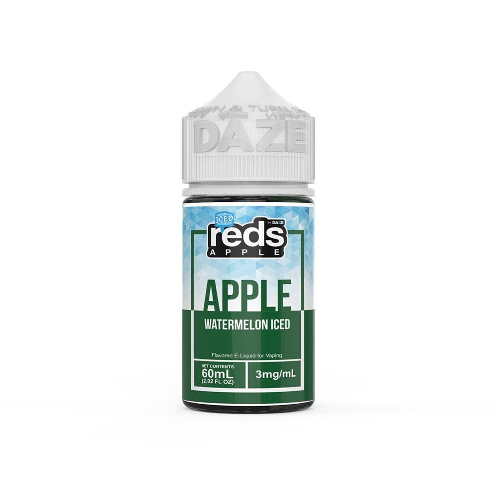 Reds Apple by 7 Daze Freebase E-Juice 100mL-Reds Apple by 7 Daze-Iced Watermelon-0mg-NYC GLASS 718