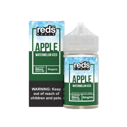 Reds Apple by 7 Daze Freebase E-Juice 100mL-Reds Apple by 7 Daze-NYC GLASS 718