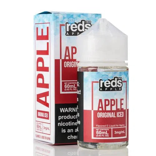 Reds Apple by 7 Daze Freebase E-Juice 100mL-Reds Apple by 7 Daze-NYC GLASS 718