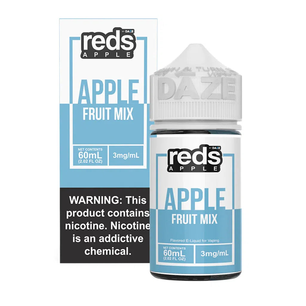 Reds Apple by 7 Daze Freebase E-Juice 100mL-Reds Apple by 7 Daze-NYC GLASS 718