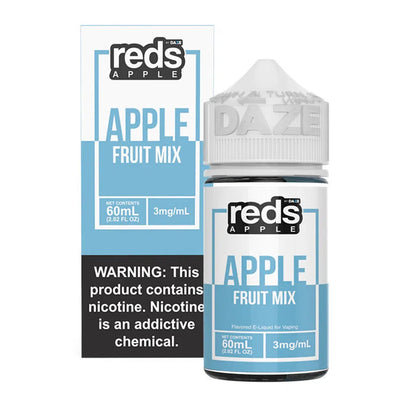 Reds Apple by 7 Daze Freebase E-Juice 100mL-Reds Apple by 7 Daze-NYC GLASS 718