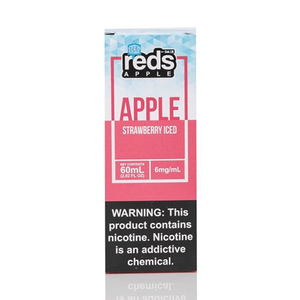 Reds Apple by 7 Daze Freebase E-Juice 100mL-Reds Apple by 7 Daze-NYC GLASS 718
