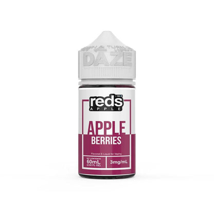Reds Apple by 7 Daze Freebase E-Juice 100mL-Reds Apple by 7 Daze-NYC GLASS 718