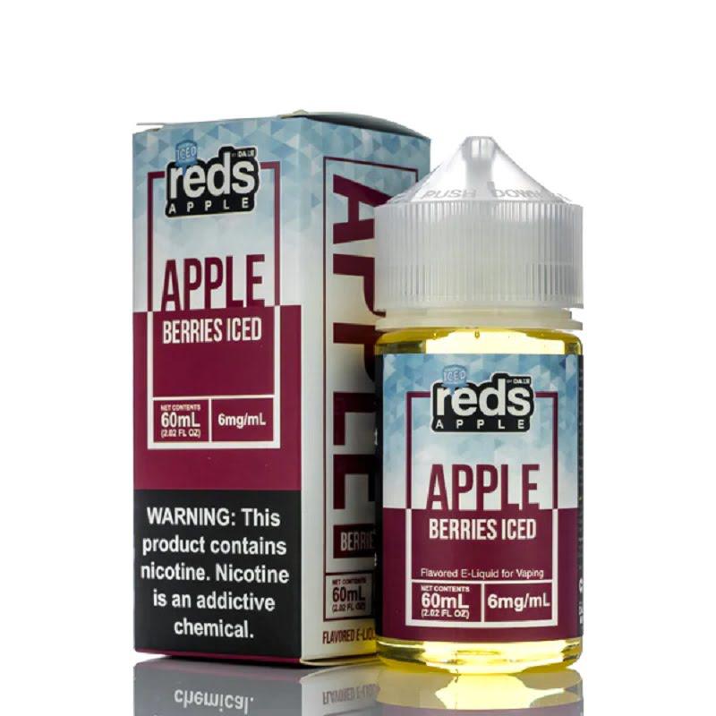 Reds Apple by 7 Daze Freebase E-Juice 100mL-Reds Apple by 7 Daze-NYC GLASS 718