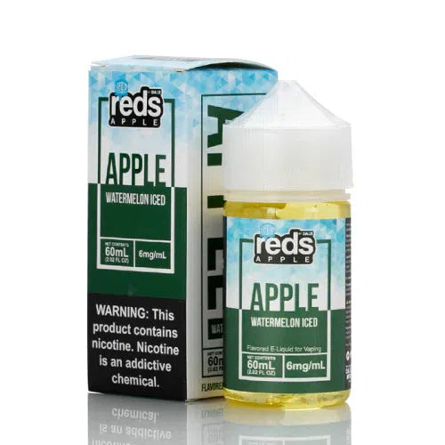 Reds Apple by 7 Daze Freebase E-Juice 100mL-Reds Apple by 7 Daze-NYC GLASS 718