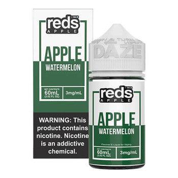 Reds Apple by 7 Daze Freebase E-Juice 100mL-Reds Apple by 7 Daze-Watermelon-0mg-NYC GLASS 718