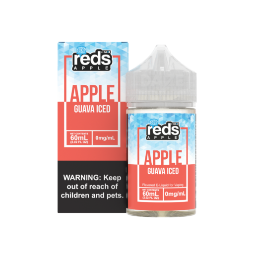 Reds Apple by 7 Daze Freebase E-Juice 60mL-Reds Apple by 7 Daze-Iced Guava-0mg-NYC Glass