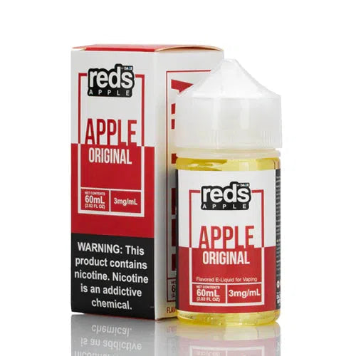 Reds Apple by 7 Daze Freebase E-Juice 60mL-Reds Apple by 7 Daze-NYC Glass