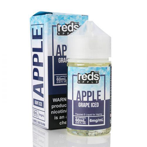 Reds Apple by 7 Daze Freebase E-Juice 60mL-Reds Apple by 7 Daze-NYC Glass