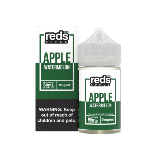 Reds Apple by 7 Daze Freebase E-Juice 60mL-Reds Apple by 7 Daze-Watermelon-0mg-NYC Glass