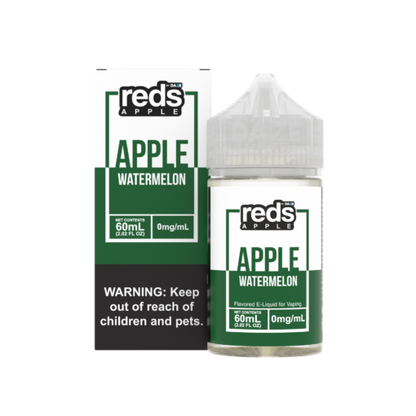 Reds Apple by 7 Daze Freebase E-Juice 60mL-Reds Apple by 7 Daze-Watermelon-0mg-NYC Glass