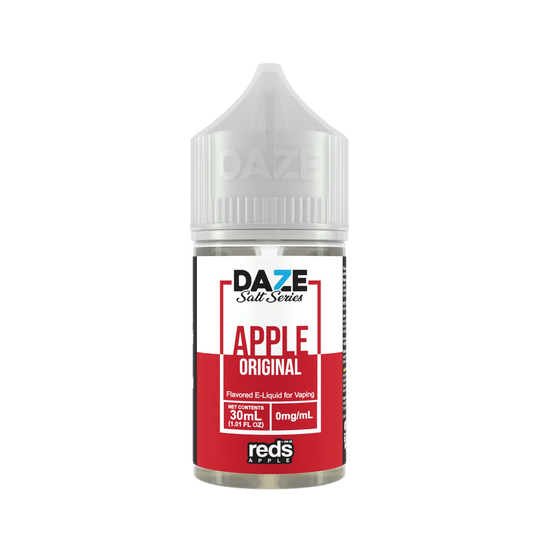 Reds Salt Nic E-Juice 30ml-Reds Apple by 7 Daze-Apple-30mg-NYC Glass