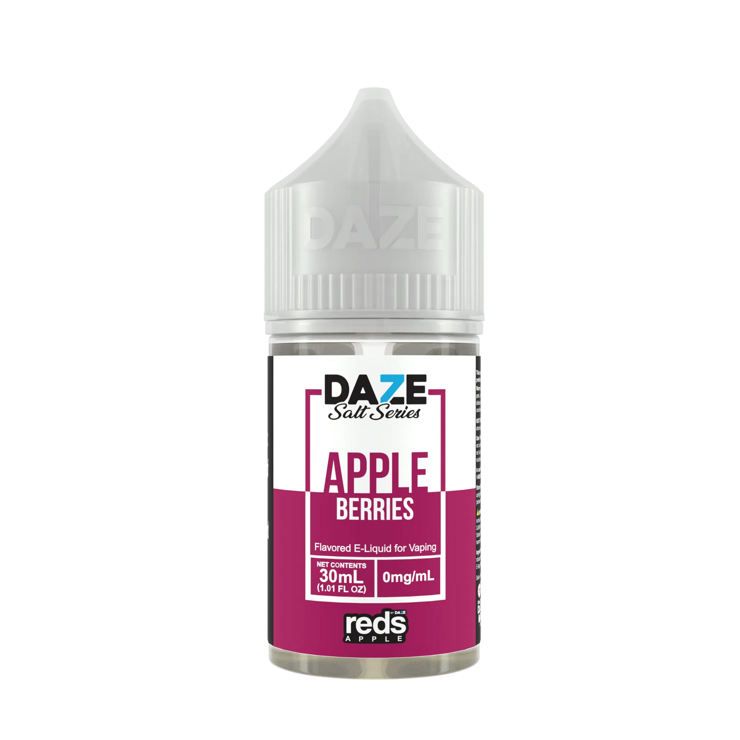 Reds Salt Nic E-Juice 30ml-Reds Apple by 7 Daze-Berries Apple-30mg-NYC Glass