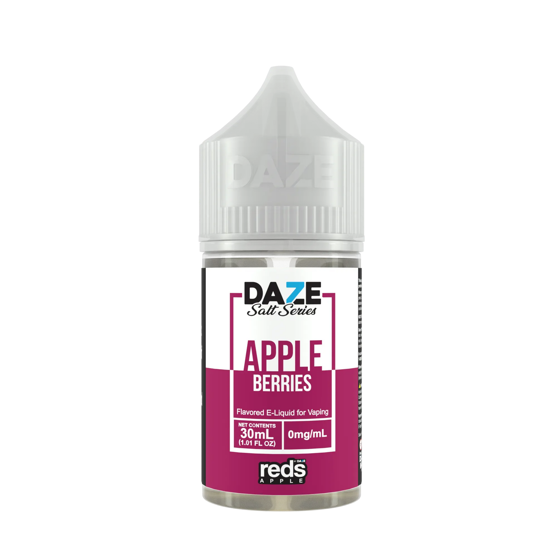 Reds Salt Nic E-Juice 30ml-Reds Apple by 7 Daze-Berries Apple-30mg-NYC Glass