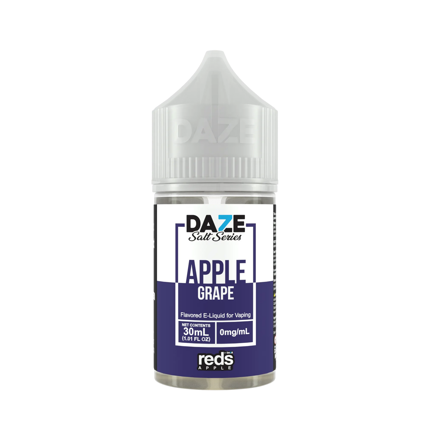 Reds Salt Nic E-Juice 30ml-Reds Apple by 7 Daze-Grape Apple-30mg-NYC Glass