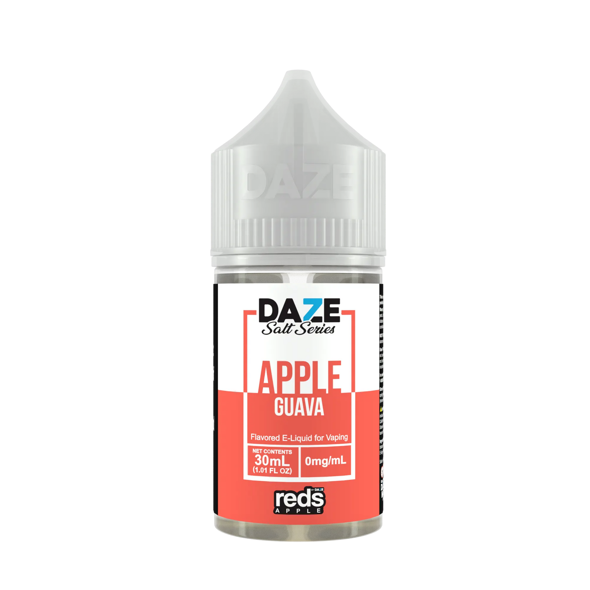 Reds Salt Nic E-Juice 30ml-Reds Apple by 7 Daze-Guava Apple-30mg-NYC Glass