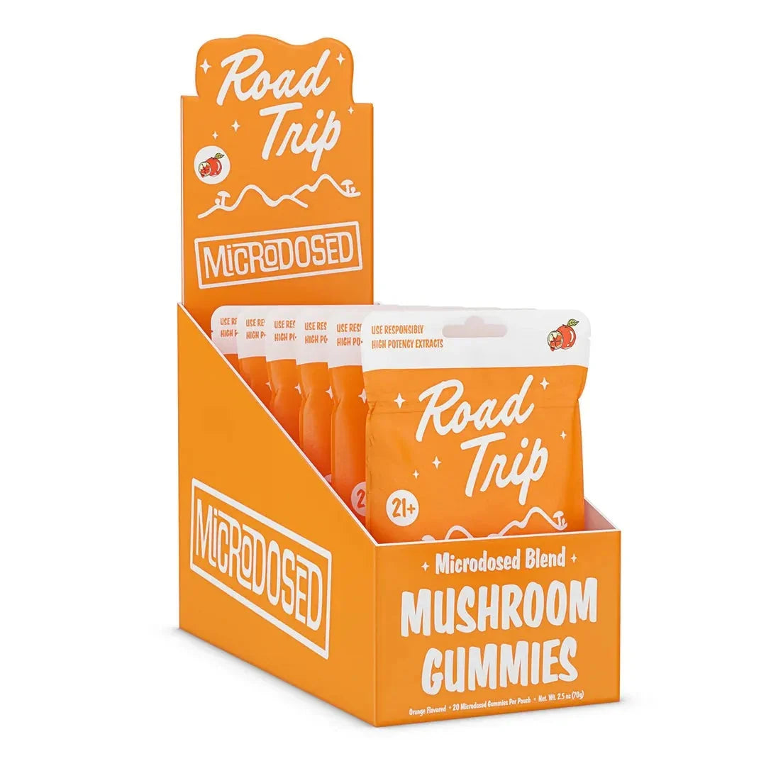 Road Trip – MICRODOSED Gummies + Functional Mushrooms