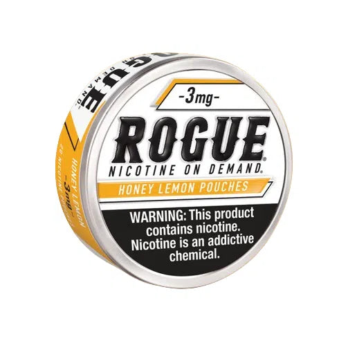 Rogue 3mg Nicotine Pouches 5pk-Rogue-Honey Lemon 5pk-NYC Glass