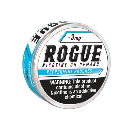 Rogue 3mg Nicotine Pouches 5pk-Rogue-Peppermint 5pk-NYC Glass