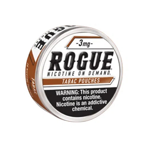 Rogue 3mg Nicotine Pouches 5pk-Rogue-Tabac 5pk-NYC Glass