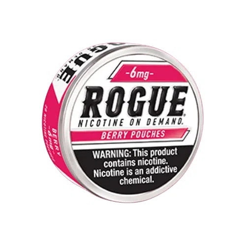 Rogue 6mg Nicotine Pouches 5pk-Rogue-Berry 5pk-NYC Glass