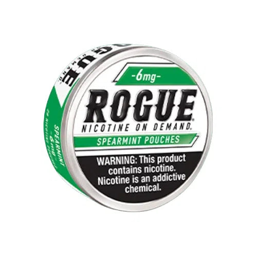 Rogue 6mg Nicotine Pouches 5pk-Rogue-Spearmint 5pk-NYC Glass