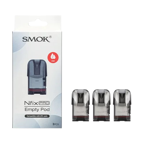 SMOK Nfix Pro Empty Pods 2ml 3pk-SMOK-NYC Glass