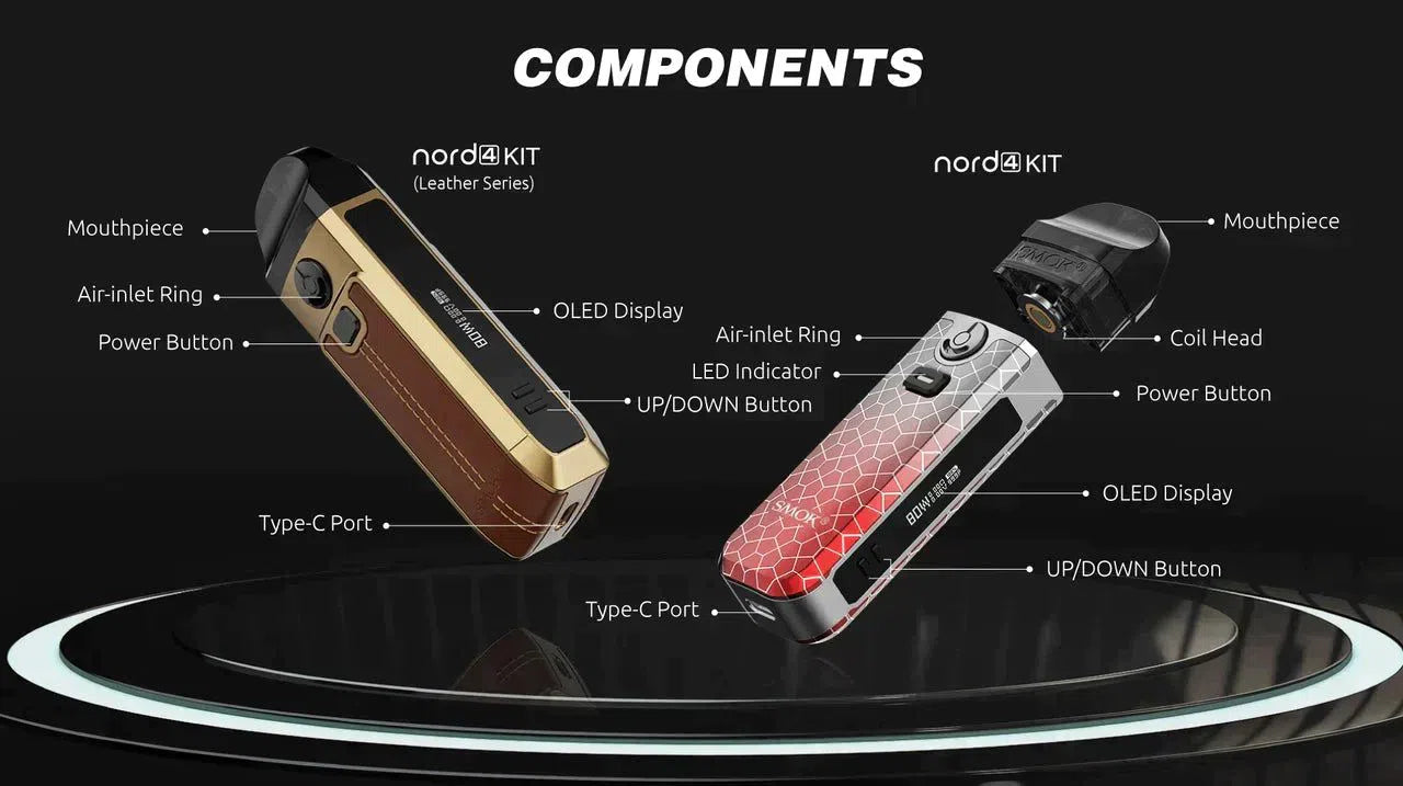 SMOK Nord 4 Pod System Kit-SMOK-NYC GLASS 718