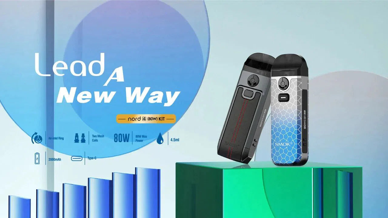 SMOK Nord 4 Pod System Kit-SMOK-NYC GLASS 718