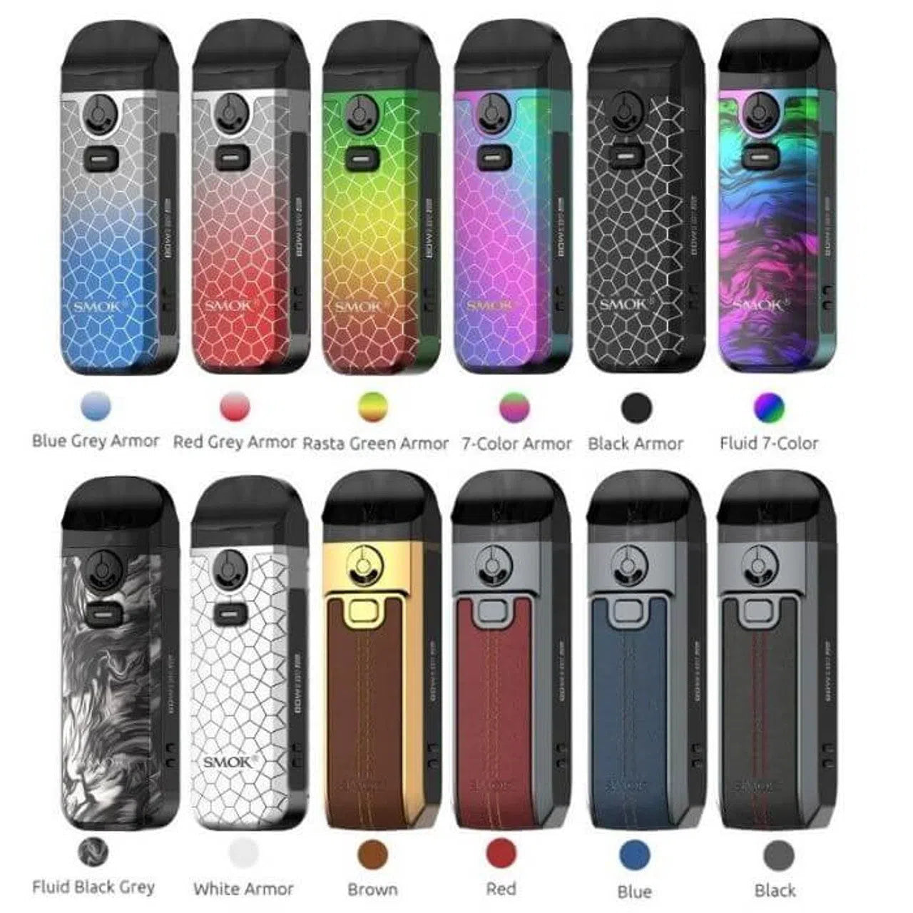SMOK Nord 4 Pod System Kit-SMOK-NYC GLASS 718