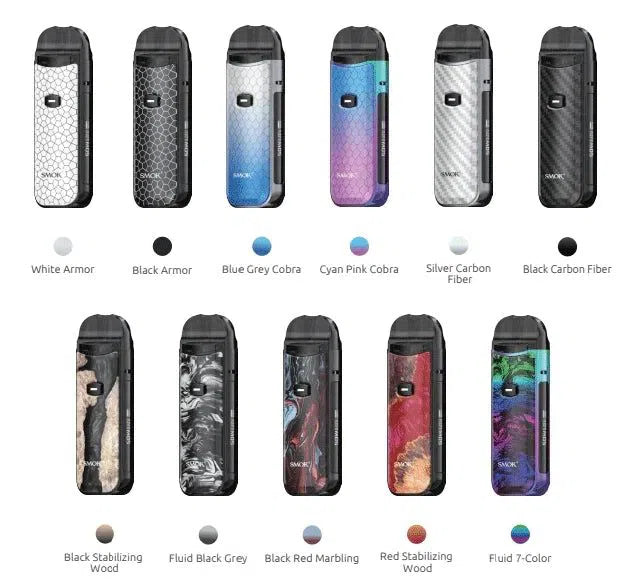 SMOK Nord 50w Pod System Kit-SMOK-NYC GLASS 718