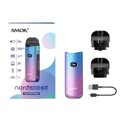 SMOK Nord 50w Pod System Kit-SMOK-NYC GLASS 718