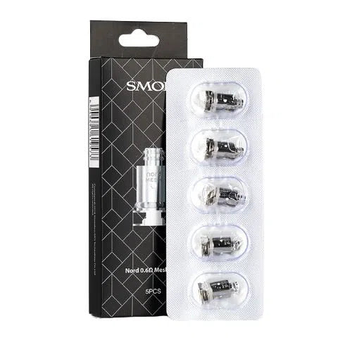 SMOK Nord Replacement Coils-SMOK-Mesh .6ohm Coil 5pk-NYC Glass