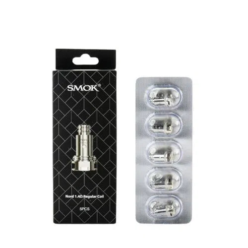 SMOK Nord Replacement Coils-SMOK-Regular 1.4ohm Coil 5pk-NYC Glass