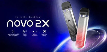 SMOK Novo 2X 20W Pod System Kit-SMOK-7-Color Cobra-NYC Glass
