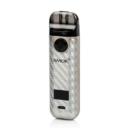 SMOK Novo 4 Pod System Kit-SMOK-Silver Carbon Fiber-NYC Glass