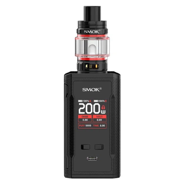 SMOK R-Kiss 2 200W Mod Starter Kit-SMOK-Black-NYC Glass