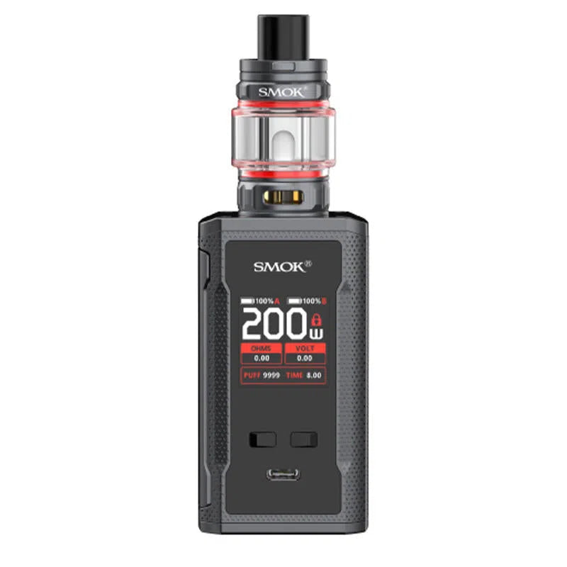 SMOK R-Kiss 2 200W Mod Starter Kit-SMOK-Grey-NYC Glass