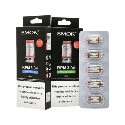 SMOK RPM 3 Replacement Coils 5pk-SMOK-NYC Glass